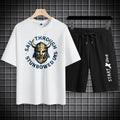 Men's Summer Fashion Drip T-Shirt and Shorts Set
