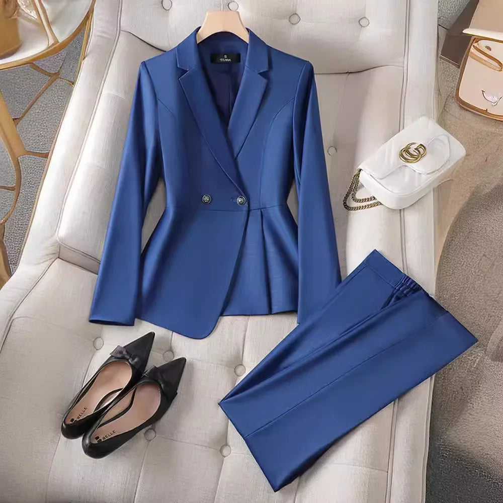 Plus Size Women's Formal Blazer - Elegant Workwear Jacket