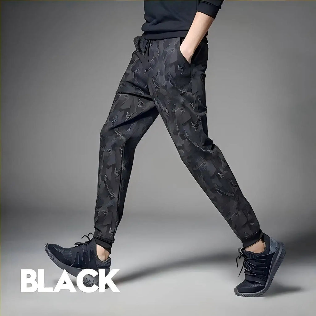 Men's Slim Fit Multi-Pocket Denim Cargo Pants