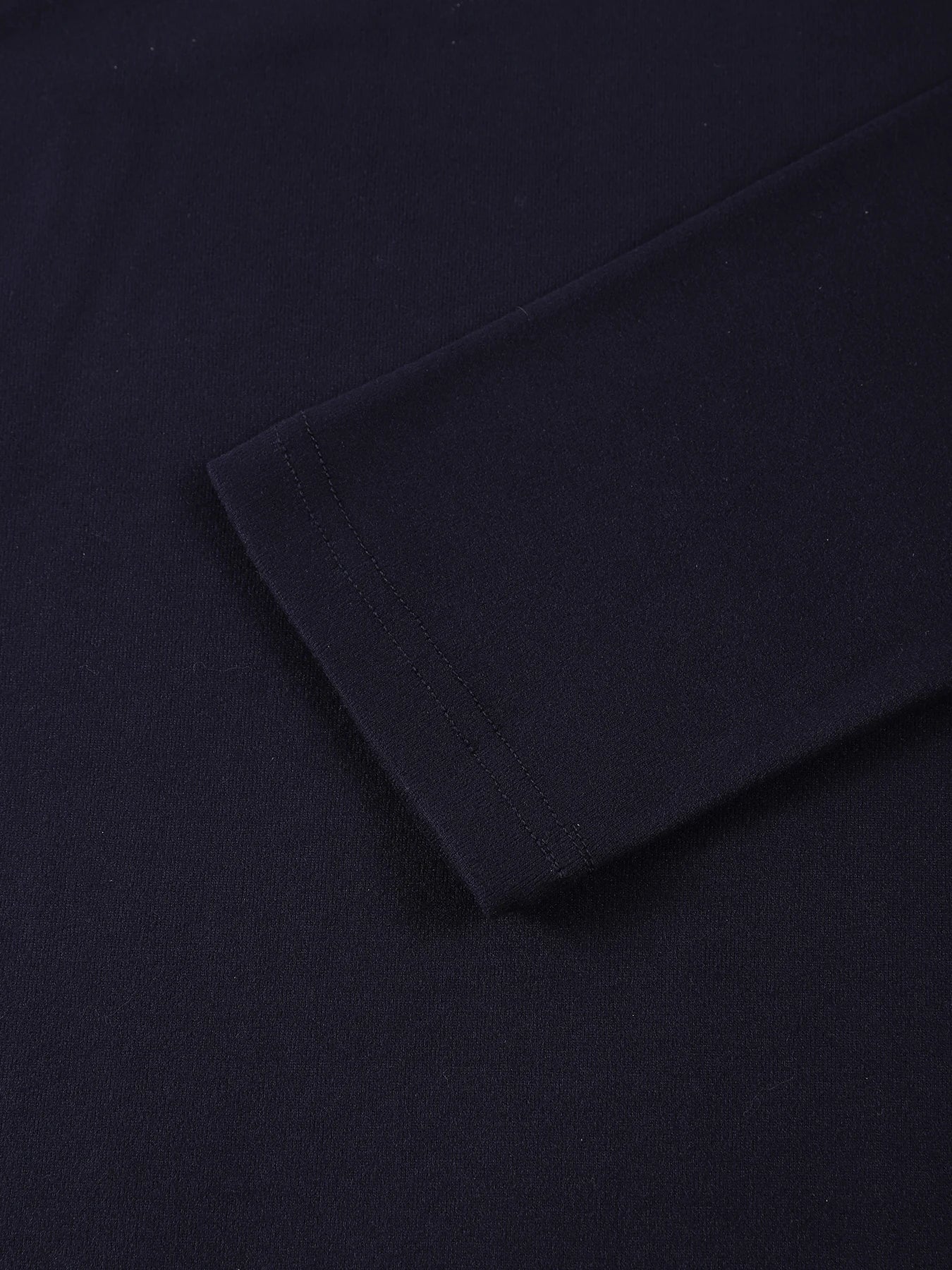 London Flag Mock Neck Long Sleeve Tee for Men