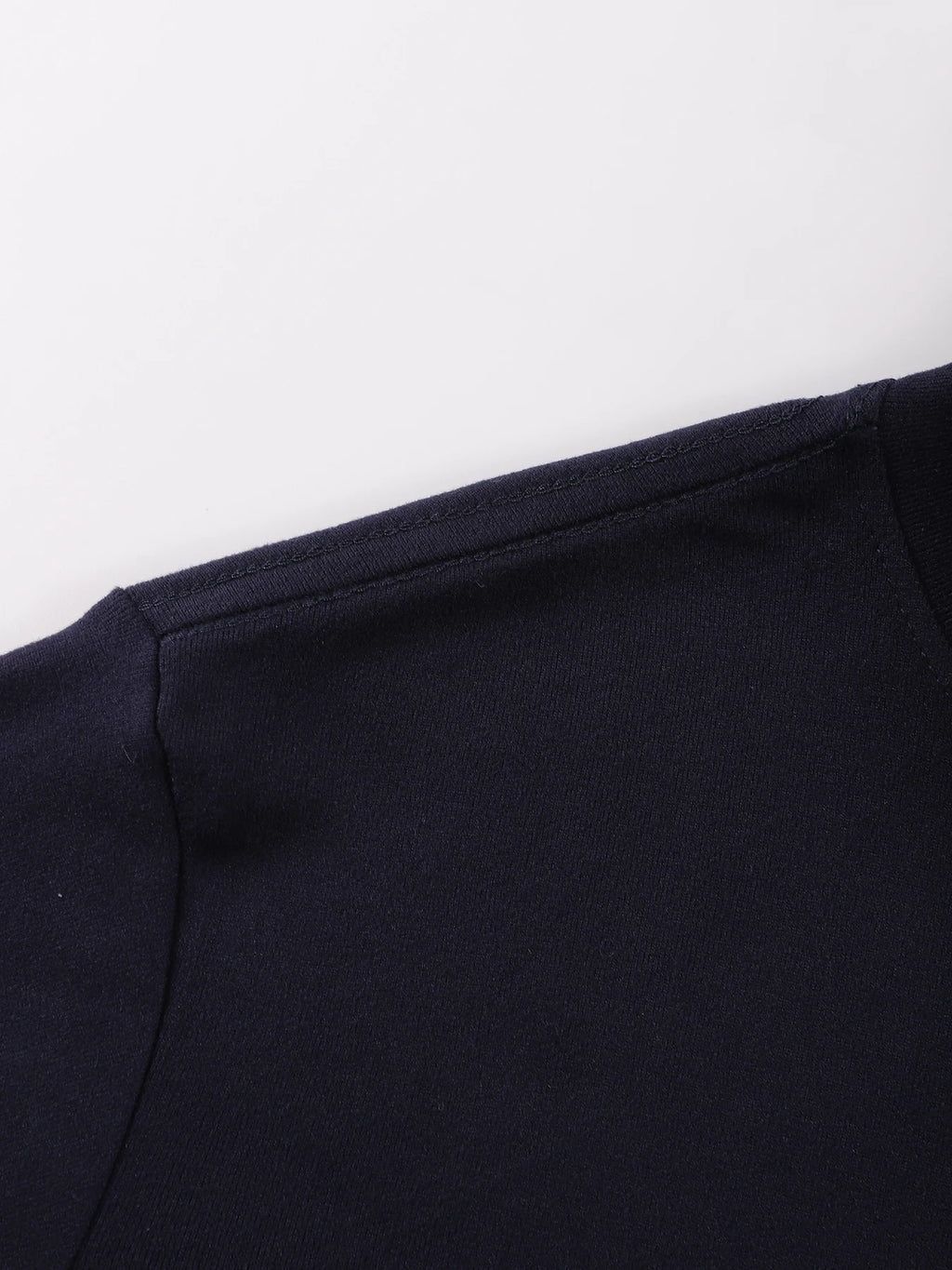 London Flag Mock Neck Long Sleeve Tee for Men