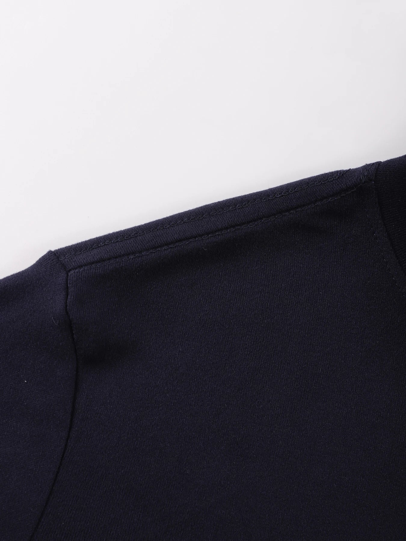 London Flag Mock Neck Long Sleeve Tee for Men